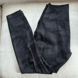 Lululemon black camo print leggings